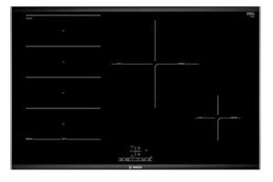 Bosch PXE875BB1E Serie 8 Hob Black Glass