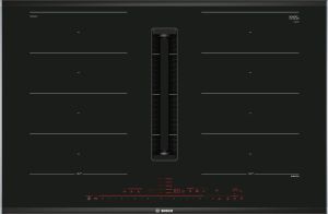 Bosch PXX875D67E 80cm venting hob, DirectSelect Premium Control, 2 x Flex + Ventilation