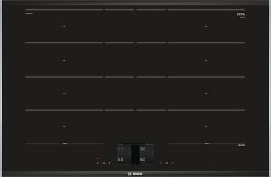 Bosch PXY875KW1E Black Glass 80cm Flex Induction hob