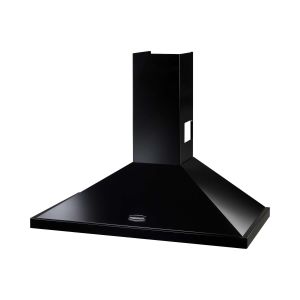 Rangemaster LEIHDC110BC/ 89330 - 110cm  Cooker Hood Black &amp; Chrome