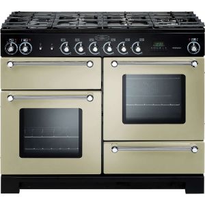 Rangemaster KCH110DFFCR/C  - Kitchener 110 Dual Fuel Range Cooker 76770 Chrome Trim