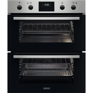 Zanussi ZPHNL3X1 St-Steel Built Under Double Oven