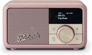 Roberts Radio REV-PETITEDP Dusky Pink Revival Petite Dusky Pink Digital Radio