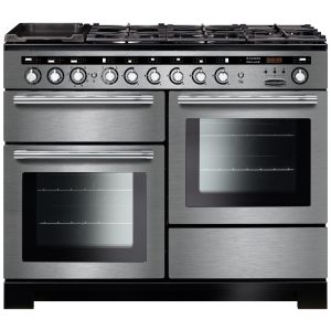 Rangemaster EDL110DFFSS/C 110cm Duel Fuel Encore Deluxe Range Cooker 117290 Stainless Steel