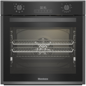 Blomberg ROEN9222DX 59.4cm Built In Electric Single Oven - Dark Steel