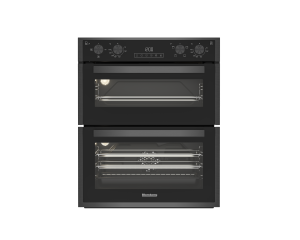 Blomberg ROTN9202DX 59.4cm Built In Electric Double Oven - Dark Steel