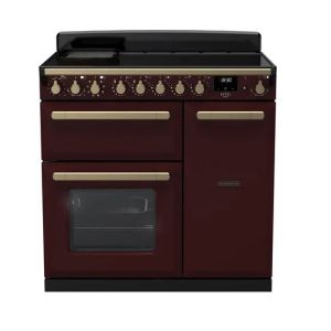 Rangemaster ESDL90EIPBOR/AB1 Estel Deluxe 90cm Induction Bordeaux