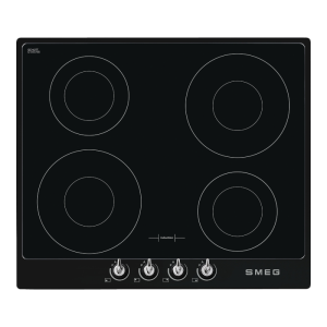 Smeg SI964NM Black Induction Hob