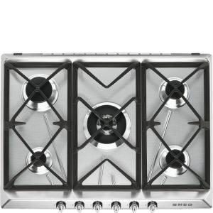 Smeg SR975XGH Stainless Steel 90Cm Victoria Gas Hob 