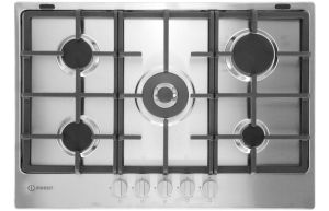 Indesit THP751W/IX/I 75Cm  Gas Hob