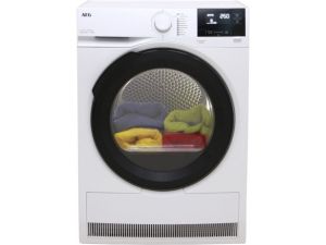 Aeg TR718L4B Heat Pump Tumble Dryer. 7000 Series, SensiDry technology. 8kg capacity
