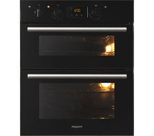 hotpoint DU2540BL built under electric double oven 