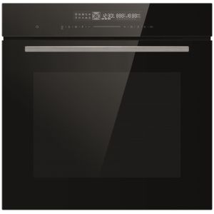 Cata UBC72PY 60cm Black True Fan 72L TC Pyro Oven Aluminium Handle