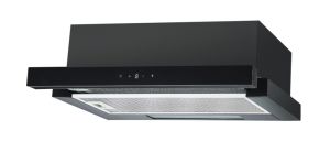 Cata UBSTH60BK.1 60cm Black Telescopic Hood Touch Control