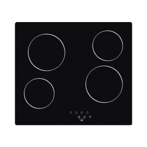Cata UBTCC60F 60cm Black 4 Zone Ceramic Hob Touch Controls