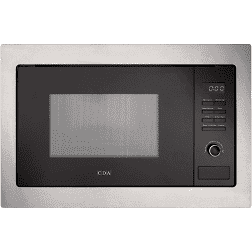 CDA VM131SS Built-in microwave oven, LED timer and clock white display , 900W, stainless steel frame