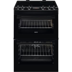 Zanussi ZCV66250BA Double Oven