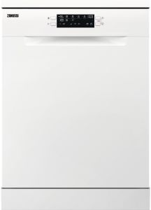 Zanussi ZDFN662W1 Freestanding 60cm Dishwasher, 13 Place Settings