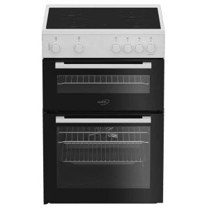Zenith ZET605W 60cm Electric Cooker with Ceramic Hob - White