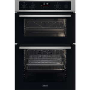 Zanussi ZKCNA7XN Multifunction double oven with 7 functions