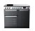Rangemaster EDDL100EIGBLK/CM1 Edge Deluxe 100cm Induction Black (Glass)