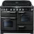 Rangemaster CDL110EICB/C 128540 Charcoal Black 110 Classic Deluxe Induction Range Cooker