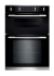 Rangemaster RMB9045BL/SS 112190 90CM Built In 4/5 Functions Double Oven