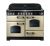 Rangemaster CDL110ECCR/C 81330 Classic Deluxe 110cm Electric Range Cooker With Ceramic Hob - Cream And Chrome