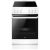 Amica AFC1530WH White 50cm single cavity ceramic cooker, 4 x ceramic zone, oven 9 FN, 62 ltr,white
