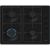 Bosch PCP6A6I90 60cm, 4 burners, Optimised FlameSelect, 2 Dishwasher suitable cast iron pan supports