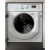 Indesit BIWMIL81485 White Built In Front Loading Washing Machine: 8,0Kg