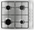 Cata UBGHFFJ60LPG 60cm Stainless 4 Burner LP Gas Hob