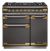 Rangemaster ELS90DFFSL/AB 135290 ELISE 90 Dual Fuel SLATE ANTIQUE BRASS