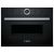 Bosch CMG633BB1B Black Compact Oven With Microwave