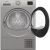 Indesit CYD92DSSUK 9KG - 60cm Heat Pump Tumble Dryer - Silver