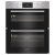 Indesit DUI10DIX Built Under Electric Fan Double Oven - Stainless Steel