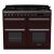 Rangemaster ESDLB110DFPBOR/CM1 Estel Deluxe BC 110cm Dual Fuel Bordeaux