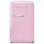 Smeg FAB5RPK5 Pink 40Cm Pink Smal 50S Style Right Hand Hinged Minibar