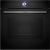 Bosch HBG7764B1B Single Pyrolytic Oven Black