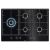 Aeg HKB75820NB 75cm Flamelight, Gas On Glass Hob, StepPower controls printed on glass, 5 Burners in