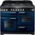 Rangemaster CDL110DFFRB/C 112910 Classic Deluxe Duel Fuel 110cm  Range Cooker Blue and Chrome