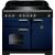 Rangemaster CDL100EIRB/C - 100cm Classic Deluxe Induction Range 114010 Blue and Chrome