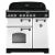 Rangemaster CDL90ECWH/C 114270 Classic Deluxe Ceramic 90cm Electric Range Cooker White and Chrome