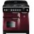 Rangemaster CLA90DFFCY/C 116500 Classic 90cm Dual Fuel Range Cooker in Cranberry and Chrome
