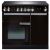 Rangemaster PROP90ECGB/C 91830 Professional Plus 90 Electric Ceramic Range Cooker in Black