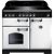 Rangemaster CDL100EIWH/C - 100cm Classic Deluxe Induction Range 114030 White and Chrome
