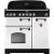 Rangemaster CDL90EIWH/C 113730 Classic Deluxe 90cm Induction Range Cooker White and Chrome