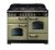 Rangemaster CDL110DFFOG/B 114470 Classic Deluxe Duel Fuel 110cm  Range Cooker Olive Green and Brass