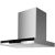 Cata ICONBOX70.1 70cm Stainless Box Hood with Black/Silver Control Panel