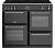Stoves RICHMOND1000EIBLACK Richmond 1000Ei Black 100cm Electric Range CookerColour - BlackNumber of 